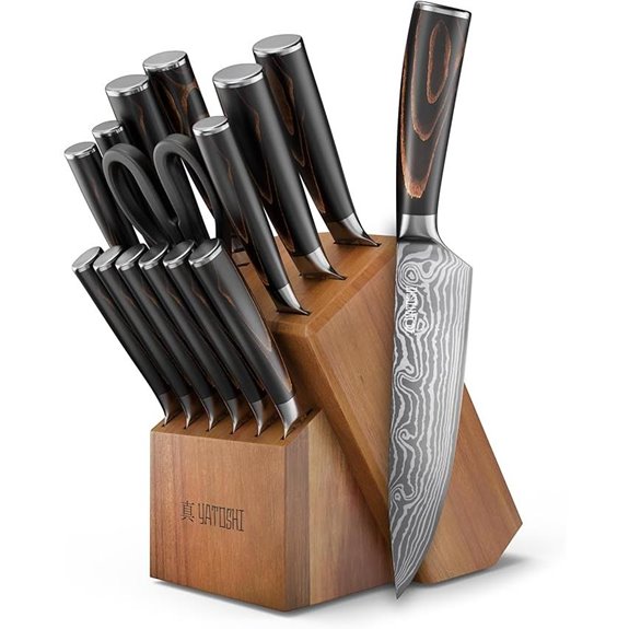 15 Best Knife Sets for 2026 That Top Chefs Swear By 16 Yatoshi 15-Piece High Carbon Stainless Steel Kitchen Knife Set