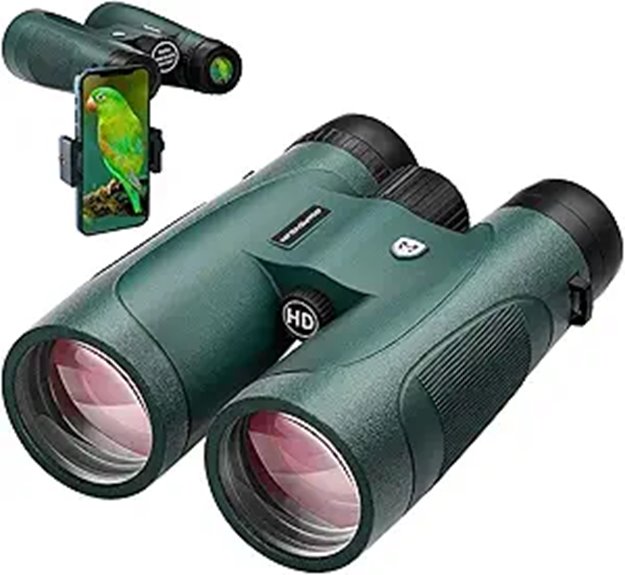 15x52 HD Binoculars with Phone Adapter