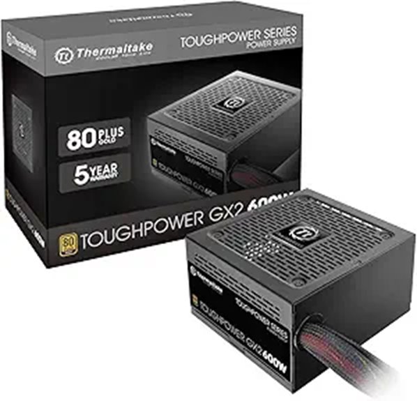11 Best Power Supplies for VR Gaming PCs in 2026 6 Thermaltake GX2 80+ Gold 600W Power Supply