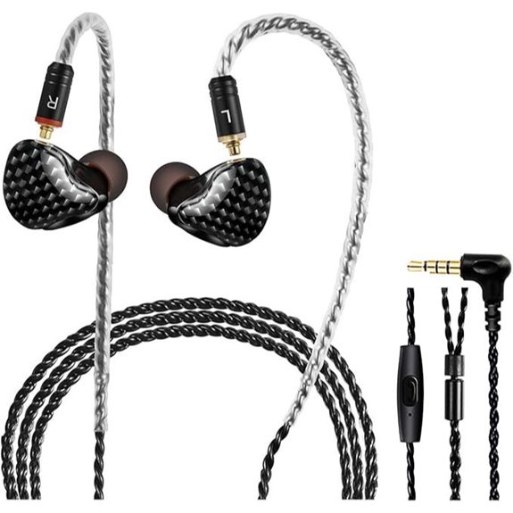 5 Best Headphones for VR + Music Mixing in 2026 6 HiFi In-Ear Monitor Headphones with Detachable Cable