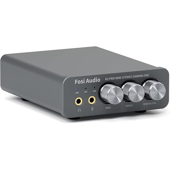 Fosi Audio K5 Pro Gaming DAC Headphone Amp
