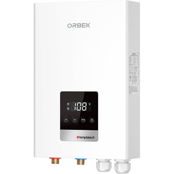 18kW Tankless Water Heater 4.17 GPM Indoor ETL Certified