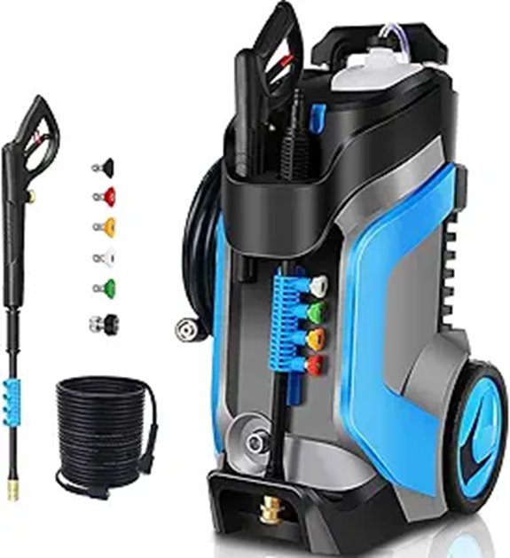 The 7 Best Pressure Washers of 2026 - Power Through Dirt With Ease 8 Electric Pressure Washer 5000PSI with Surface Cleaner