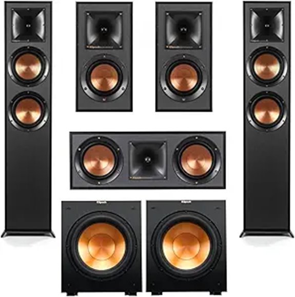 15 Best Floorstanding Speakers That Will Fill Your Room With Rich Sound 9 Klipsch Reference 5.2 Home Theater System