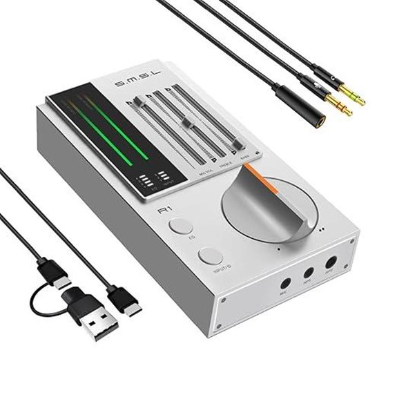 14 Best DAC Amp for VR Gaming in 2026 That Elevate Your Experience 7 SMSL R1 DAC Headphone Amplifier with Multiple Inputs