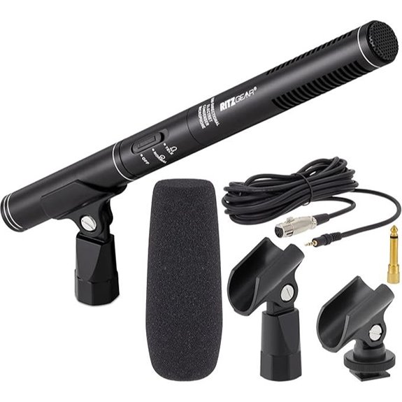 15 Best Shotgun Mics for Filmmaking in 2026 5 Ritz Gear Shotgun Microphone for Video & Studio Recording