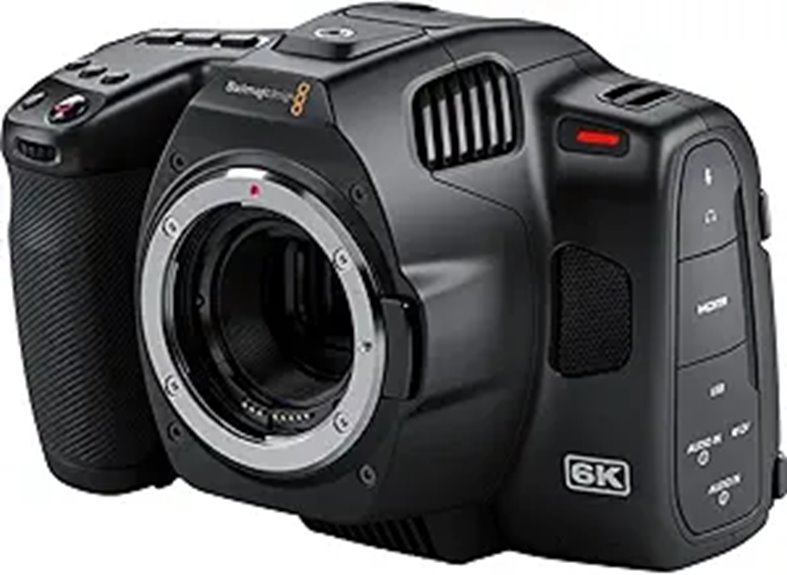 8 Best Compact Cinema Cameras of 2026 for Professional-Quality Footage 8 Blackmagic Design Pocket Cinema Camera 6K Pro (CINECAMPOCHDEF06P)