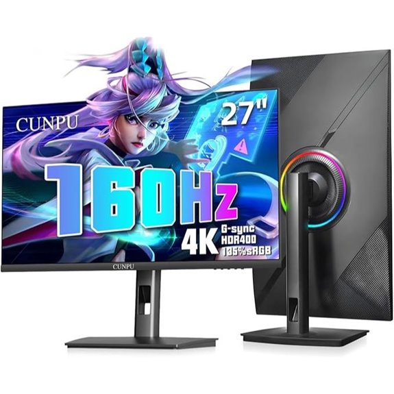 27-Inch 4K Gaming Monitor with HDR G-Sync HDMI 2.1