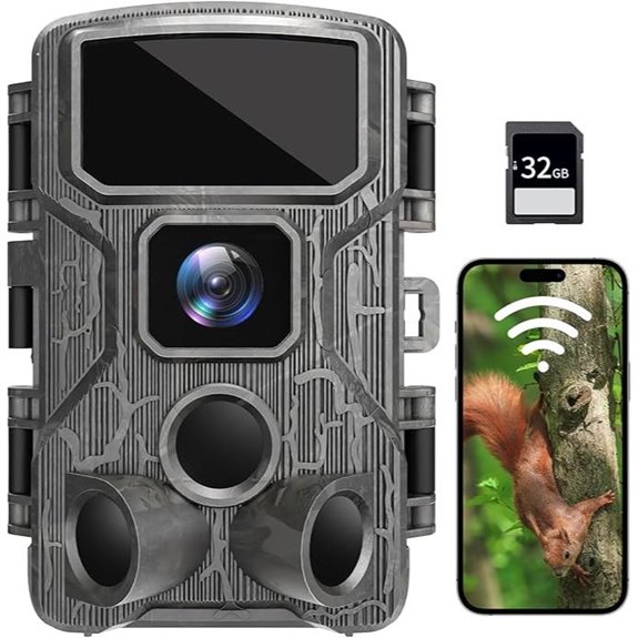 15 Best 4K Trail Cameras for 2026 That Capture Every Detail 3 KJK 4K 64MP WiFi Trail Camera with Night Vision