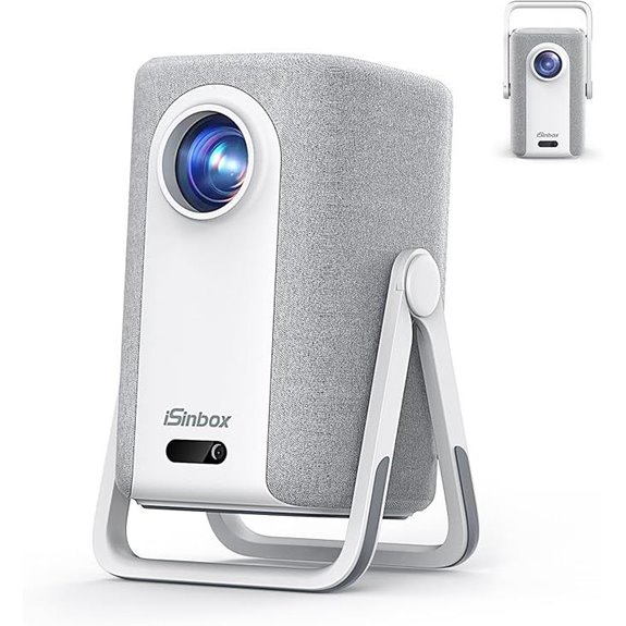 15 Best Ultra Short Throw Projectors That Deliver Big Screen Magic 17 4K Outdoor Projector with WiFi Bluetooth and Apps