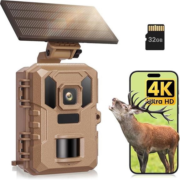 15 Best 4K Trail Cameras for 2026 That Capture Every Detail 6 4K WiFi Trail Camera with Night Vision & Solar Power