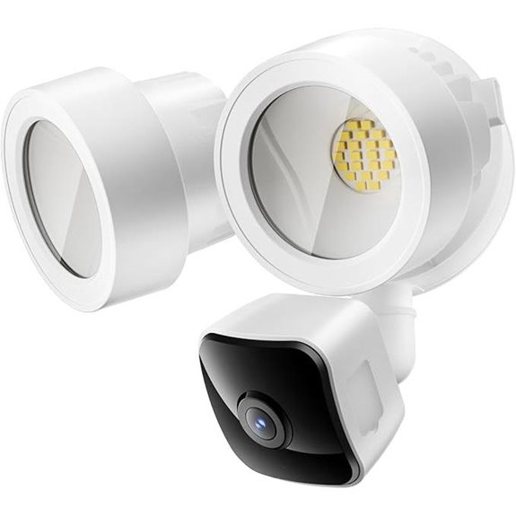 Wired Floodlight Camera with 3K UHD & Motion Sensor