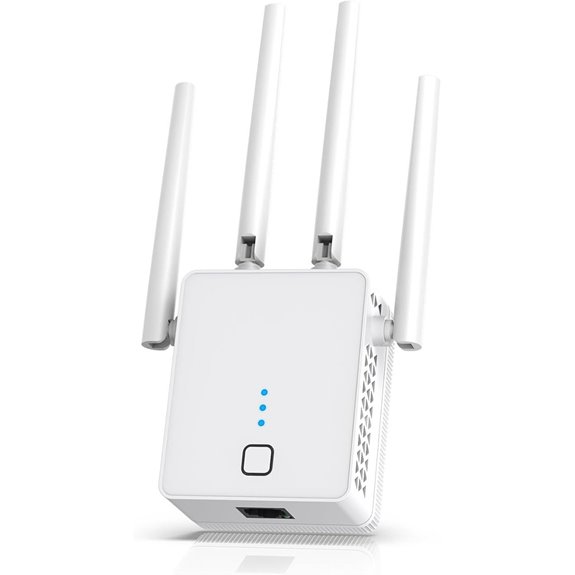 Fast WiFi Extender 1200Mbps Dual Band with Ethernet