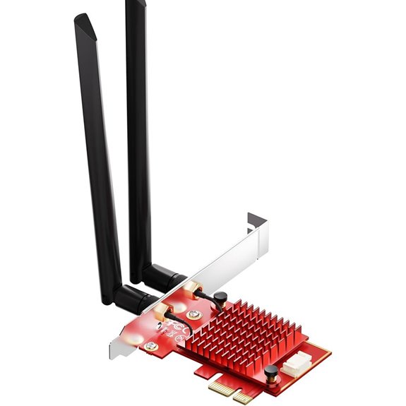 WiFi 6E PCIe Card with Bluetooth 5.3