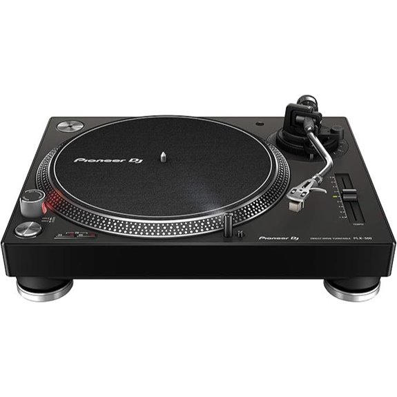 14 Best DJ Turntables for Scratching That Will Elevate Your Mixing Skills 7 Pioneer DJ PLX-500 High Torque Turntable USB Black