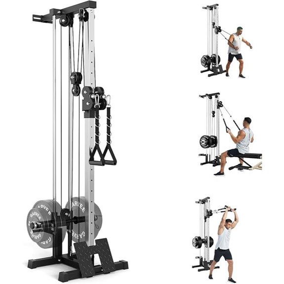 7 Best Cable Crossover Machines With Weight Stacks for Serious Strength Training 9 Dual Pulley Cable Crossover Machine for Home Gym
