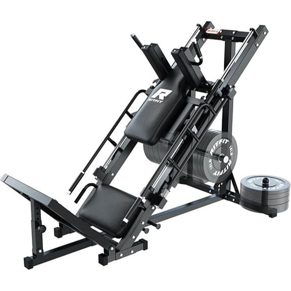 15 Best Leg Press Machines for Ultimate Leg Day Performance in 2026 9 RitFit Leg Press & Hack Squat Machine for Home