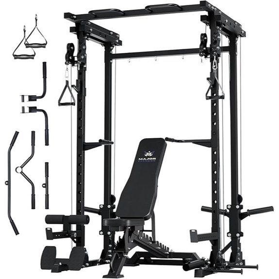 Major Fitness Drone3 Power Rack for Home Gym