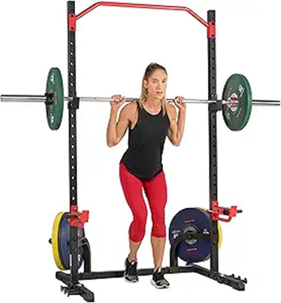 Sunny Health & Fitness Home Gym with Strength Equipment
