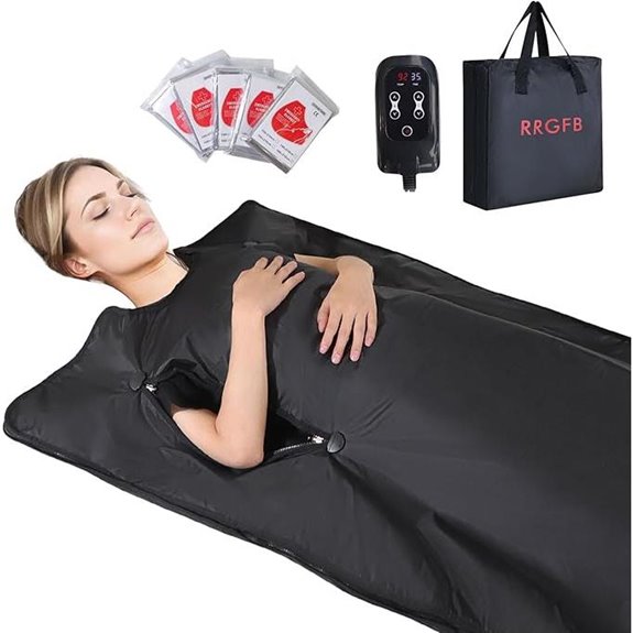 Infrared Sauna Blanket for Home Detox and Weight Loss