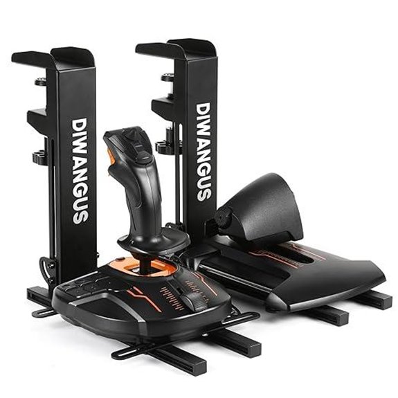 15 Best Desk Mounts for Flight Sim Controls in 2026 15 DIWANGUS Hotas Mount for Flight Joystick (2 pcs)