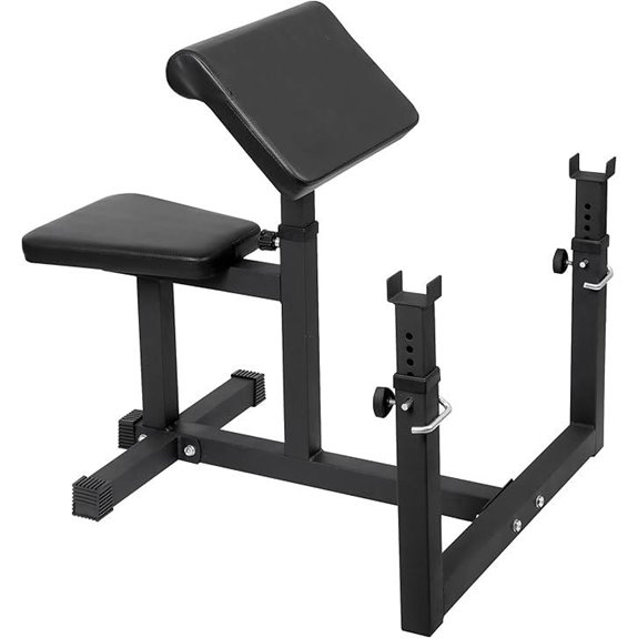 HSM Preacher Curl Bench with 450lb Load