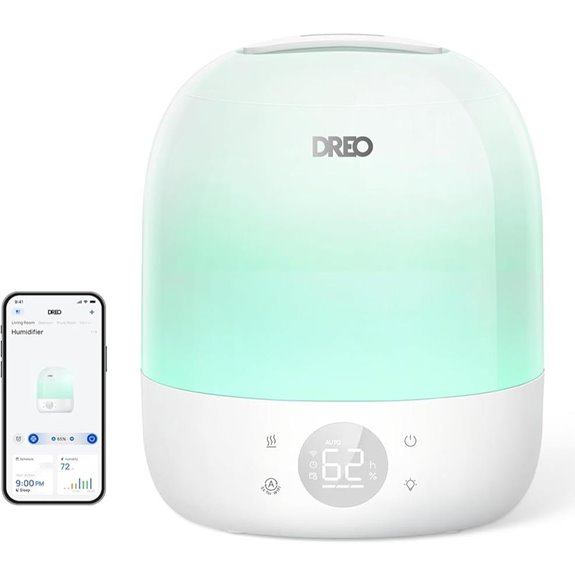 15 Best Humidifiers for Nurseries That Promote Healthy, Happy Babies 14 DREO Humidifier 409S with Night Light and Sleep Mode