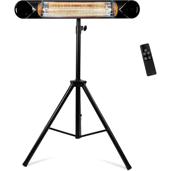 Briza Infrared Patio Heater - Indoor/Outdoor 1500W