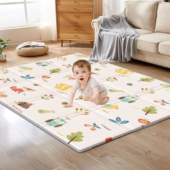 15 Best Foldable Playmats That Combine Convenience and Comfort 9 Baby Play Mat for Infants and Toddlers