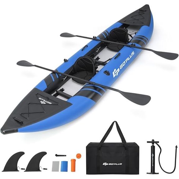 15 Best Inflatable Kayaks for 2026: Perfect for Two 12 Goplus Inflatable 2-Person Kayak Set with Accessories