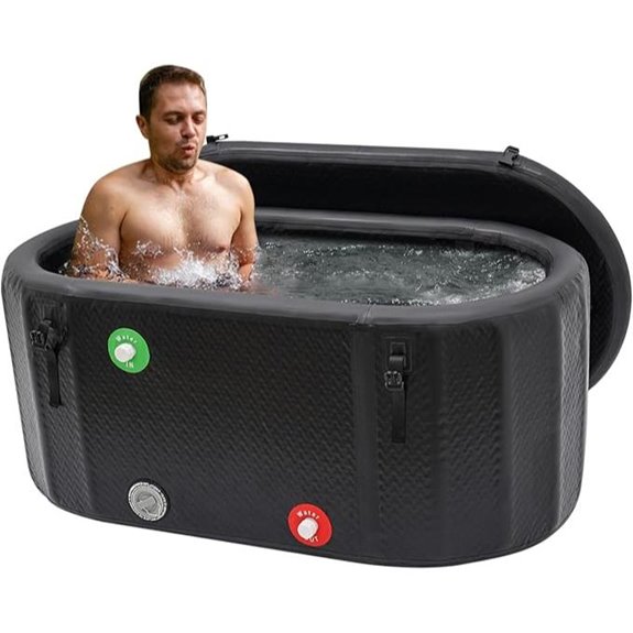 Cold Plunge Tub for Athletes (72.65-Gallon Inflatable)