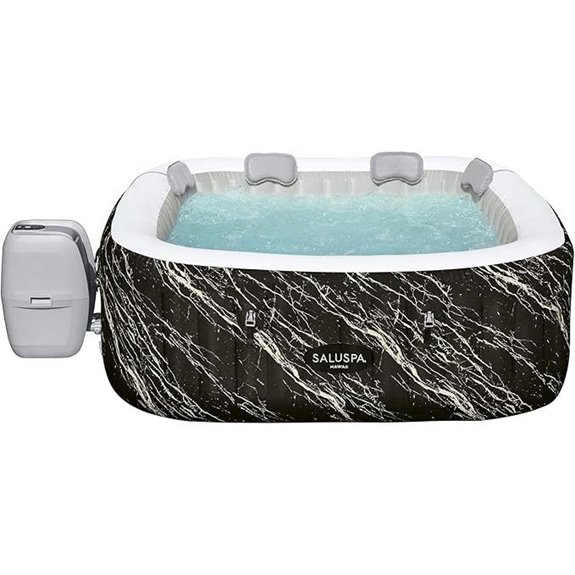 7 Best Inflatable Hot Tubs for 6 People in 2026: Perfect Relaxation for Family and Friends 7 Bestway SaluSpa Hawaii Inflatable Hot Tub with LED Lights