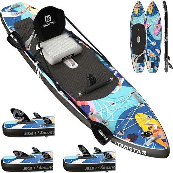 inflatable paddle board set