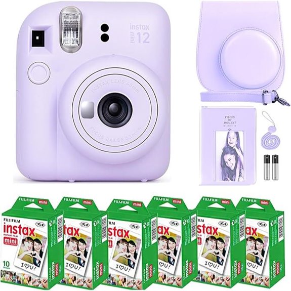 Fujifilm Instax Mini 12 Camera & Accessory Bundle