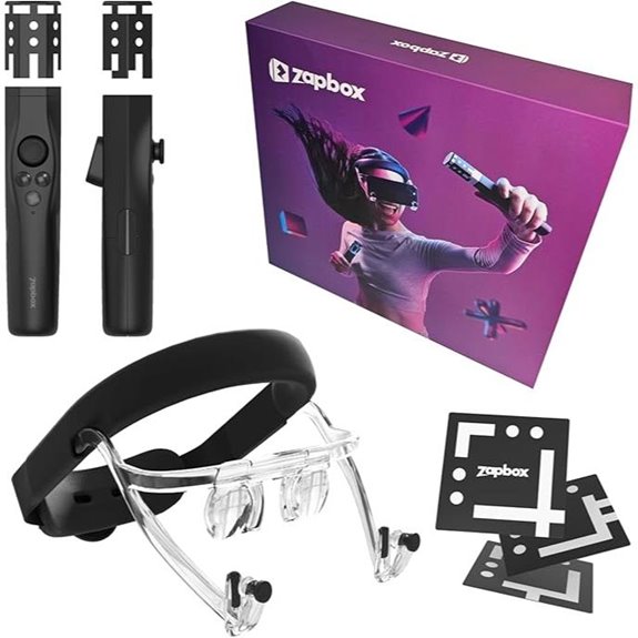 Zapbox 4 iPhone VR Headset with Controllers