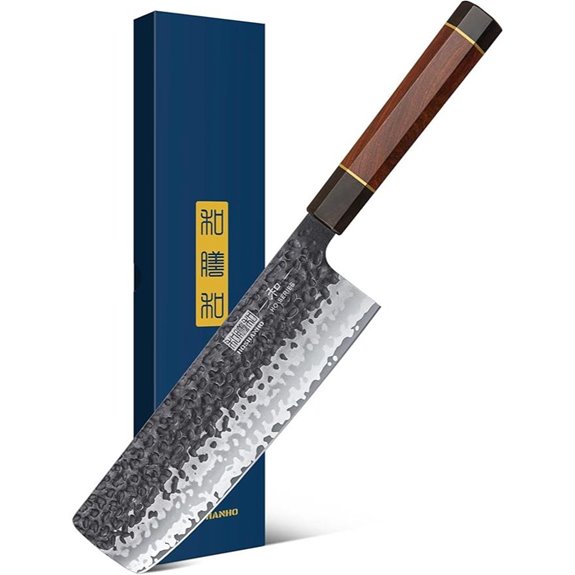HOSHANHO 7 Japanese Nakiri Kitchen Knife