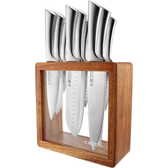 japanese steel knife set