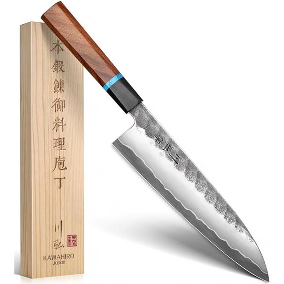 15 Best Gyuto Knives for 2026 That Chefs Rave About 6 KAWAHIRO VG10 Japanese Chef Knife with Wood Box