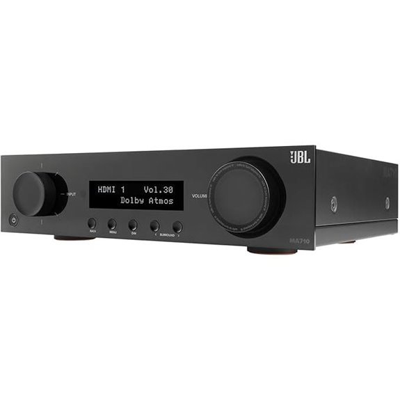 15 Best AV Receivers With 7.2 Channels for Immersive Home Theater in 2026 3 JBL MA710 7.2 Channel (110 Watt x 7) 8K AV Receiver (Black)