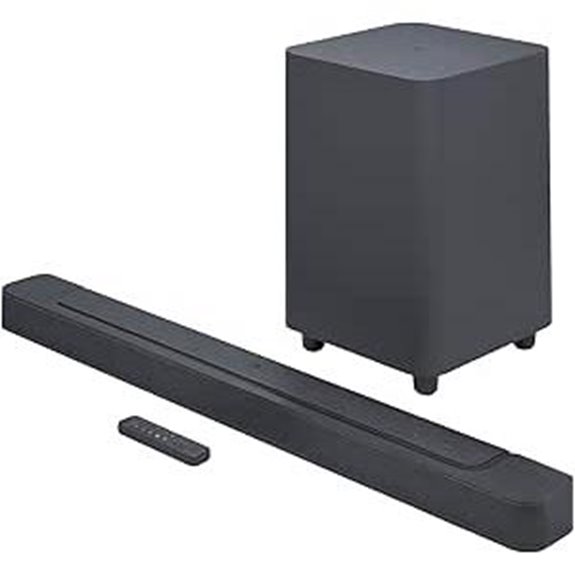 JBL Bar 500: 5.1-Channel soundbar with MultiBeam™ and Dolby Atmos® Black