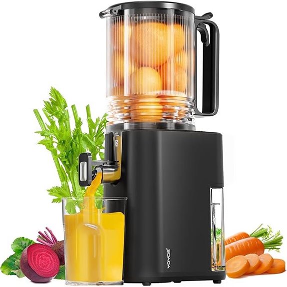 10 Best Juicers for Leafy Greens That Maximize Freshness and Nutrients 12 Cold Press Juicer with Wide Feed Chute