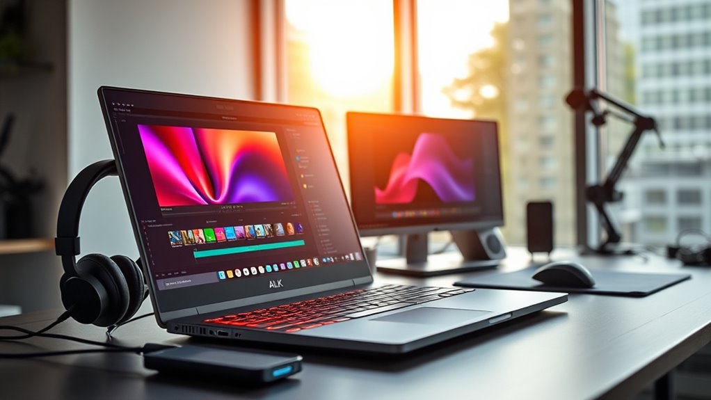key video editing laptop factors