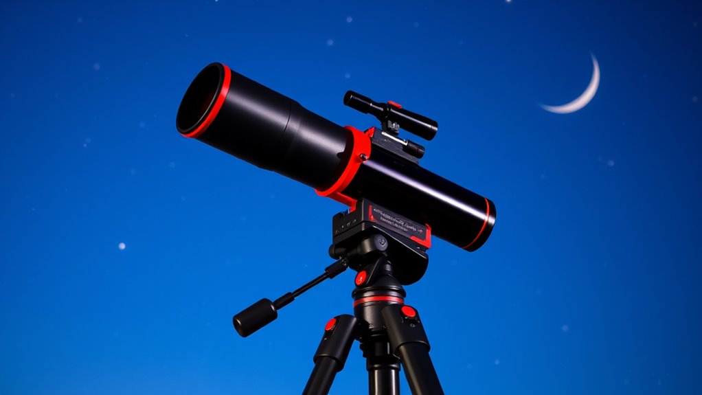 kid friendly clear portable telescope