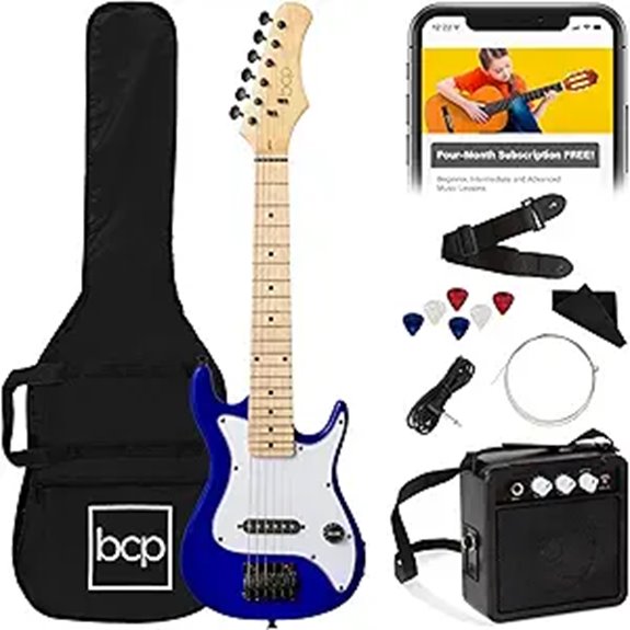 15 Best Electric Guitars for Kids in 2026: Fun, Quality, and Perfect for Beginners 4 Best Choice Kids Electric Guitar Starter Kit