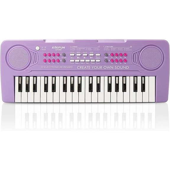 15 Best Keyboard Pianos for Kids That Will Inspire Young Musicians 16 BIGFUN 37-Key Kids' Electronic Piano Toy