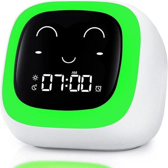 15 Best Sleep Trainer Clocks That Help Kids Sleep Better and Wake Up Happy 6 ANTOKING Kids Alarm Clock with Night Light and Sound