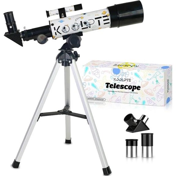 Kids Telescope for Beginners with Tripod & Eyepieces