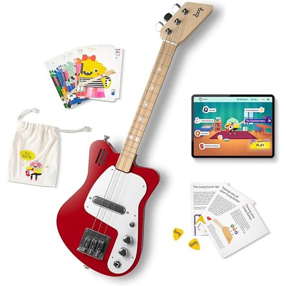 15 Best Electric Guitars for Kids in 2026: Fun, Quality, and Perfect for Beginners 8 Loog Mini Electric Kids Guitar with Amp & Lessons