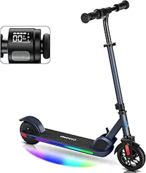 15 Best Premium Kids’ Scooters That Combine Style and Safety 13 Caroma Kids Electric Scooter with Adjustable Speed