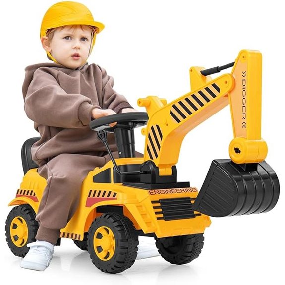 15 Best Ride-On Excavators for Kids in 2026: Top Picks for Safe and Fun Construction Play 5 Costzon Ride-On Excavator Toy for Kids